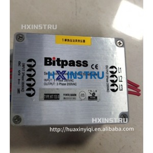 หม้อแปลงไฟฟ้าอิเล็กทรอนิกส์ Servo ยี่ห้อ Bitpass รุ่น HT-100-B มือสอง 1 ชิ้น 3 เฟส 380v รับประกัน 1 เดือน ใช้ได้ทั่วไป สภาพ 80% สอบถามราคา H - Product Image 1
