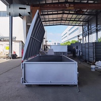 Récipient Roll Off de déchets de construction de galvanisation avec le système de levage hydraulique Nouveau Skip Bin Solid Waste Recycling Hook Lift Bacs