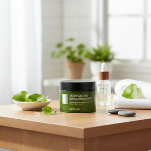 FAMRSTAY Kbeauty Skin Care Dermacube Centellica Cream 100g Antiarrugas Certificado por MSDS para Mujeres, Todo Tipo de Piel, Hecho en Corea - Product Image 3