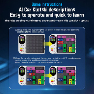 Super Al Klotski Smart Sensor juego juguetes electrónico tobogán rompecabezas juguete pensamiento lógico ejercicio juego innovador - Product Image 5