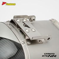 Sistema de escape de motocicleta Forsound a precio mayorista, silenciador de montaje bajo, sistema deslizante para CFmoto 675NK 675SR