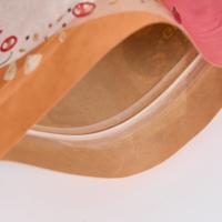 Pochette Doypack Personnalisée, de Qualité Alimentaire, Recyclable, Refermable, avec Fermeture Éclair Givrée |   Sac d'emballage en plastique PE pour collations, noix, salades, gâteaux, à ouverture facile