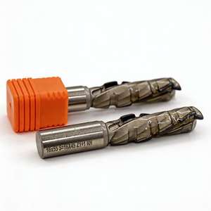 Diamond Tipped Customized Flutes Milling Cutter <b>Wood</b> Timber CNC Carpentry Machinery PCD Router <b>Bits</b> Multi Use Woodworking Use - Product Image 1