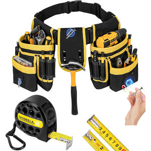 Ceinture à outils magnétique pour électricien, échantillon gratuit, 26 poches, taille réglable, porte-outils robuste - Product Image 3