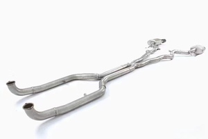 Puntas de Escape Deportivas Pulidas con Válvula, Escape de Alto Rendimiento para <span class=keywords><strong>BMW</strong></span> M6 E63 E64/<span class=keywords><strong>M5</strong></span> E60 E61 S85 5.0L <span class=keywords><strong>V10</strong></span>, Silenciador de Acero Inoxidable 304, 3 Años de Garantía - Product Image 4