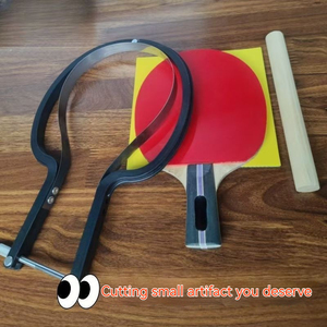 Machine à découper le caoutchouc de <span class=keywords><strong>tennis</strong></span> de table en acier inoxydable manuelle dédiée avec couteau de découpe universel authentique - Product Image 6