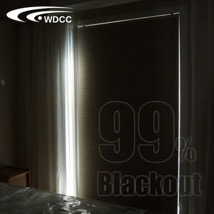 Custom Honeycomb Cellular Blind Cordless Full Blackout Fabric Blinds <b>Window</b> Blind <b>Shades</b> - Product Image 3