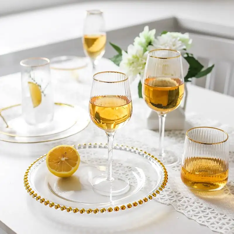 En stock, flûte à champagne conçue sur mesure, verre à liqueur en cristal pour whisky, vin, jus, restaurant, prix d'usine