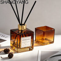 Diffuseur de parfum et bouteille de bougie décorative de luxe pour la maison, pour les parfums d'aromathérapie, 100 ml, 200 ml, bouteilles d'arôme vides avec bouchon à vis