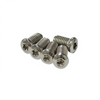 Semi-round Head Torx Metric Steel Screw M2.5 Standard Thread Non-loosening Folding Knife Handle Fastener Plain Finish Grade