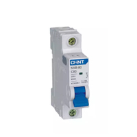 Chint-Disyuntor en miniatura MCB Curva C, 1P, 2P, 3P, 4P, 6A, 10A, 16A, 63A, para uso doméstico