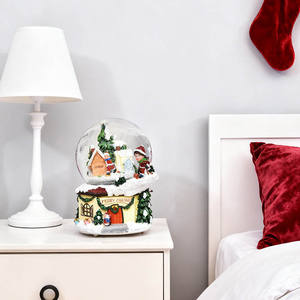 <strong>Wholesale</strong> Resin Crafts Custom Santa Claus <strong>Snow</strong> <strong>Globe</strong> Ornaments for Christmas Decorations &amp; Gifts - Product Image 5