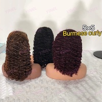 SDD Cabello Humano Virgen Vietnamita Remy Rizado HD Completo para Peluca con Pelo de Bebé, Sin Pegamento, Largo, Venta al por Mayor