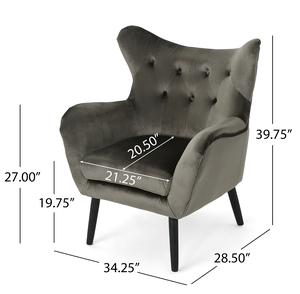 Fauteuil de détente en tissu moderne pour salon - Ergonomique, durable et confortable - Product Image 6