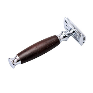 Chất lượng cao dùng một lần dao cạo an toàn cho nam giới cạo lưỡi đơn với gỗ xử lý cho bikini cạo râu - Product Image 5