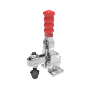 Pince verticale Ttake 350 mm en aluminium anodisé type A non réglable, capacité de charge 90 kg, métrique - Product Image 1