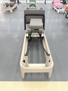 <span class=keywords><strong>Reformer</strong></span> de Pilates en aluminium commercial, machine de sculpture corporelle professionnelle en métal, équipement de Pilates, lit - Product Image 4