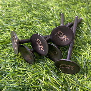 Soupape de moteur de course de moto en acier inoxydable couleur métallique CSRK - Fabriqué à Taïwan - Product Image 6