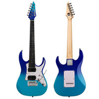 Wholesale Poplar Wood Mini Electric Guitar 6-String ST Shape Stringed Instrument for Kids and Beginners