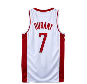 Maillot de basket-ball des Houston Rockets # 28 Sengun # 34 Olajuwon # 1 McGrady # 7 Durant # Collection de 13 uniformes cousus pour hommes Harden - Product Image 2