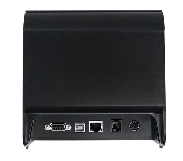 80mm Thermal Receipt Printer Thermal Paper Stock USB for Interface 576 Dots/Line Resolution for Supermarkets Bars