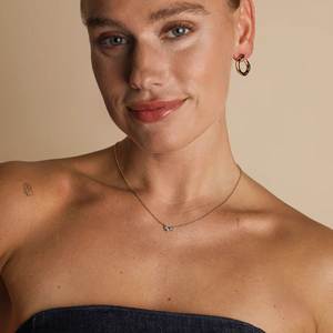 18K Gold Pear and Round <strong>Opal</strong> Bezel Pendant <strong>Necklace</strong> Sterling Silver Designer Trendy <strong>Necklace</strong> Non Tarnish Elegant <strong>Necklaces</strong> 18k - Product Image 2