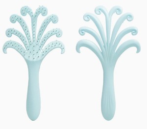 Cepillo Desenredante Sin Dolor con Forma de Fuegos Artificiales, Peine de ABS <span class=keywords><strong>para</strong></span> Cabello Húmedo, Seco, Rizado o Liso, Regalo <span class=keywords><strong>para</strong></span> Mujeres y Damas de Honor, Venta al por Mayor - Product Image 1