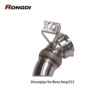 ท่อไอเสียตรงสำหรับ Mercedes Benz AMG E53 GLE53 GT53 2020+ วัสดุสแตนเลส 304 ท่ออัพเกรด - Product Image 6