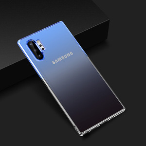 Funda de TPU con gradiente transparente para teléfono móvil <span class=keywords><strong>Samsung</strong></span> <span class=keywords><strong>Galaxy</strong></span> note 20/Note10 <span class=keywords><strong>Plus</strong></span>/<span class=keywords><strong>S22</strong></span>/S20 FE, novedad - Product Image 3