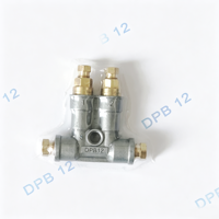 Distributeur d'huile mince à 8 sorties DPB-18 0.16CC 0.1CC, pièce de dosage volumétrique, séparateur d'huile, système de lubrification 0.8-3 Mpa en zinc