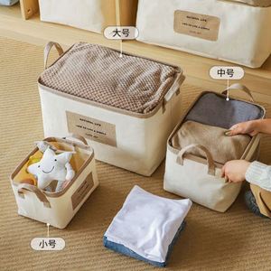 Bathliving Room Storage Foldable Fabric Basket Modern Bedroom Home Furniture - Product Image 6