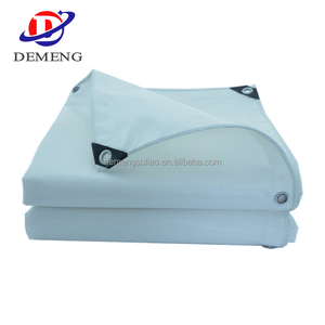 Bâche PVC blanche imperméable 500g 6x10m à prix abordable de Chine, facile à nettoyer, pour couverture de toiture - Product Image 1