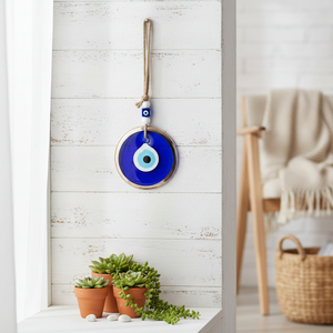 Ornement doré Evil Eye 11x31cm Tenture murale - Product Image 3