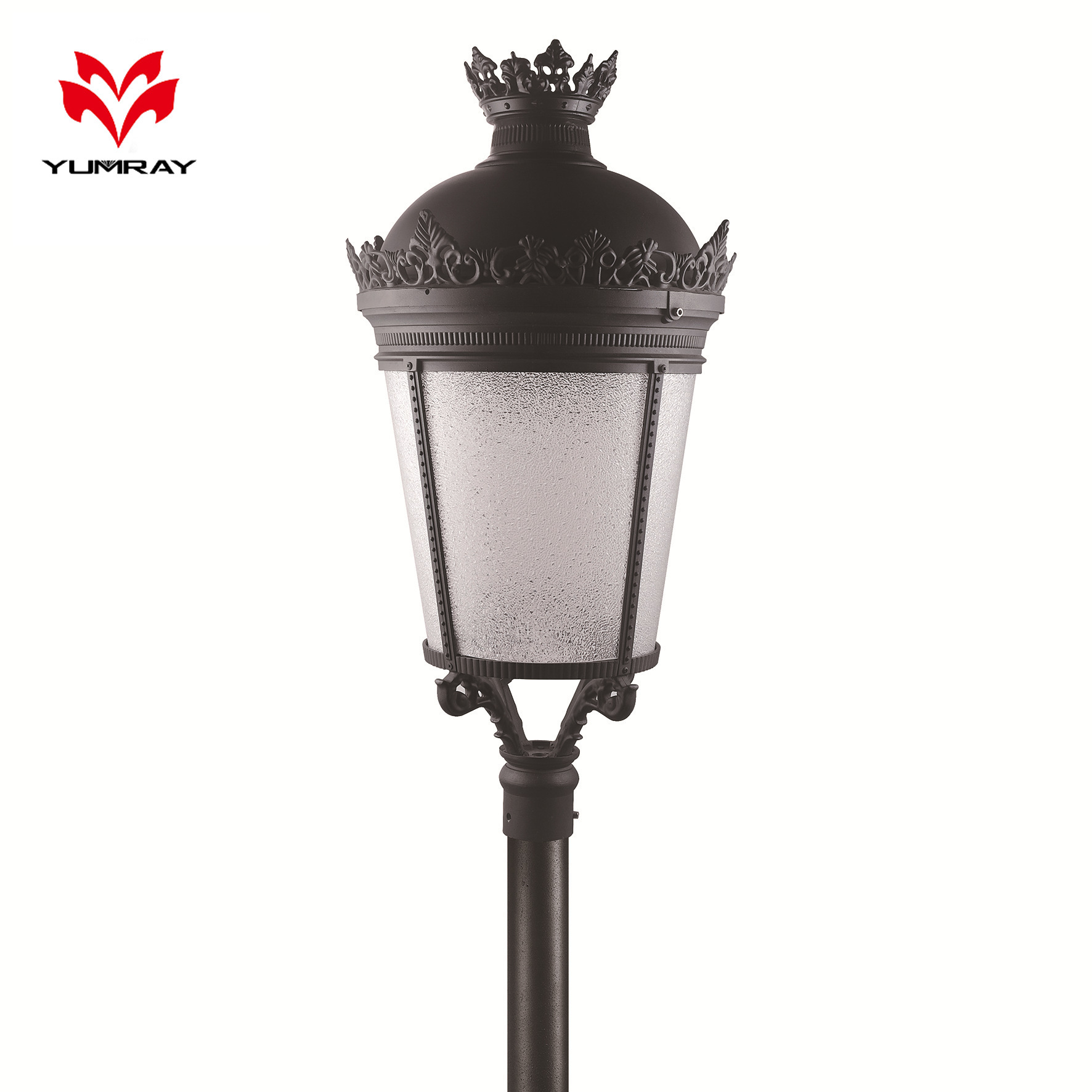 Modern Simple Vertical LED Street Light IP65 Waterproof Aluminum Body 2700K 150 Beam Angle 5-Year Warranty for Garden Lighting