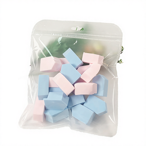 Matte Frosted PP Moisture Proof Hot Stamped Packaging Materials for Cosmetic Powder Puff <b>Zip</b> Lock <b>Bag</b> - Product Image 4