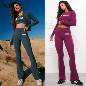 Y2K <span class=keywords><strong>donna</strong></span> alta ragazza Friendly set maglione lavorato a <span class=keywords><strong>maglia</strong></span> su misura giacca di cotone e pantaloni sportivi <span class=keywords><strong>vestiti</strong></span> invernali per le donne - Product Image 4
