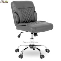 Salon de manucure Spa couleur différente roulant réglable chaise client et ensemble de chaises de personnel