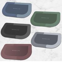 Tapis de bain Skymoving personnalisés en terre de diatomée, antidérapants, à absorption rapide et séchage rapide, pour salle de bain (lot)