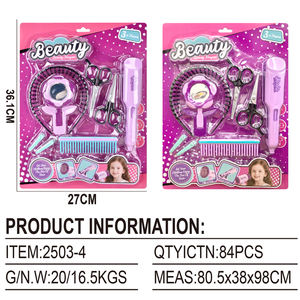 Ensemble de jouets de <span class=keywords><strong>salon</strong></span> de coiffure et de <span class=keywords><strong>maquillage</strong></span> BaoHan Princess pour filles de 2 à 9 ans, comprend des jeux de <span class=keywords><strong>salon</strong></span> de coiffure factices en plastique - Product Image 3