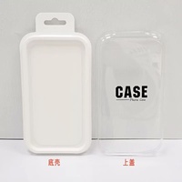Boîte d'emballage transparente de cas de téléphone portable de logo personnalisé boîtes universelles d'emballage blister de vente au détail de couverture de PVC pour Iphone 17 16 Promax