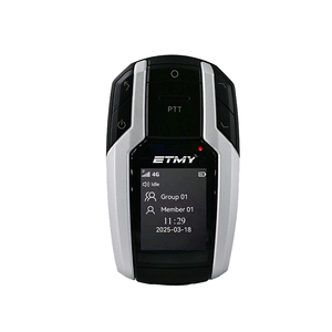 Portable 4G LTE PoC Two Way Radio Long Distance Push To Talk <b>Device</b> with LCD Screen and Type-C Charging ET-C15 - Product Image 4