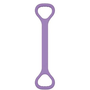 Bande de résistance en forme de 8, en silicone hautement élastique, antidérapante, pour exercices d'étirement des épaules et du dos - Product Image 1