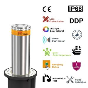 Barrera DE SEGURIDAD Ss Bolardos Edificio Entrada Led Bolardos Bolardo industrial Luz al aire libre - Product Image 6