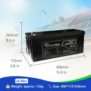 Nieuwe Technologie Oplaadbare 24V Batterie Lithium Ion Lifepo4 Batterij 12V 100ah 200ah 300ah 12V Lithium Batterij - Product Image 4