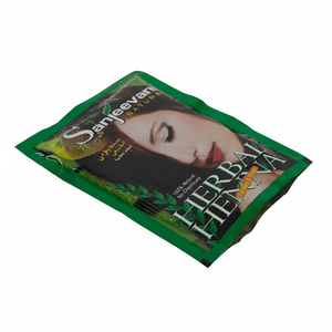 Poudre de henné naturel à base de plantes teinture semi-permanente pour les cheveux noirs couleur femmes vente hommes quantité OEM - Product Image 1