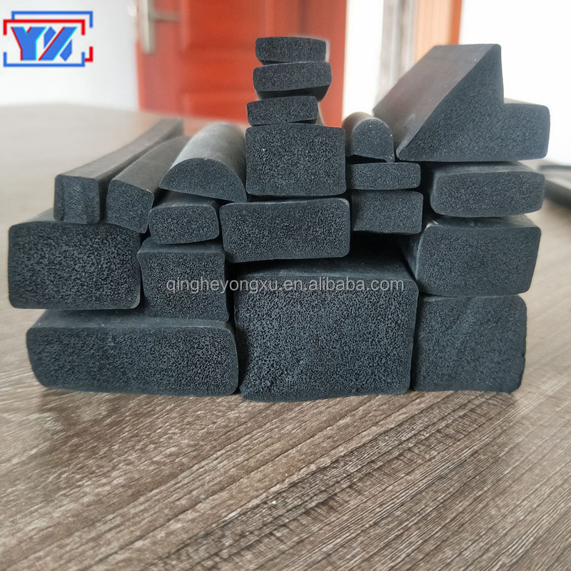 f<i></i>rame edge sealing epdm flat foam rubber trim seal strip