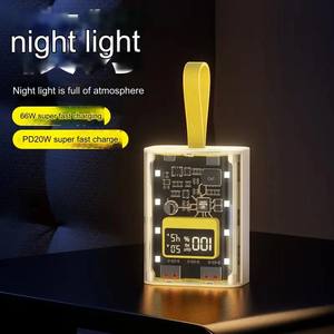 2025 nouveau Design Mini Powerbanks 10000mAh Type C <span class=keywords><strong>chargeur</strong></span> de téléphone <span class=keywords><strong>portable</strong></span> d'urgence PD22.W Charge rapide Mini Power Bank câble intégré - Product Image 1