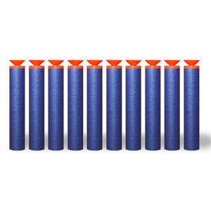 EVA <span class=keywords><strong>Mousse</strong></span> Souple <span class=keywords><strong>Recharge</strong></span> Fléchettes Jouet Pistolet Balles 7.2cm 10PCS Unisexe Enfants En Plein Air Jouet Tir Jouer À Des Jeux - Product Image 2