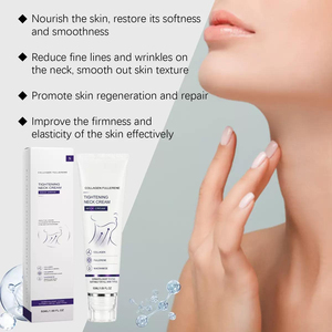 Crème pour le cou au collagène 50 ml, <span class=keywords><strong>anti</strong></span>-<span class=keywords><strong>rides</strong></span>, <span class=keywords><strong>anti</strong></span>-affaissement, raffermissante, hydratante, soin de la peau du cou, étiquette privée, ODM, vente en gros - Product Image 5