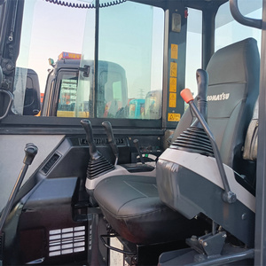 Livraison gratuite Japon komatsu pc56-7 mini pelleteuses sur chenilles d'occasion 5 tonnes pc56 pelleteuses de jardin d'occasion - Product Image 6